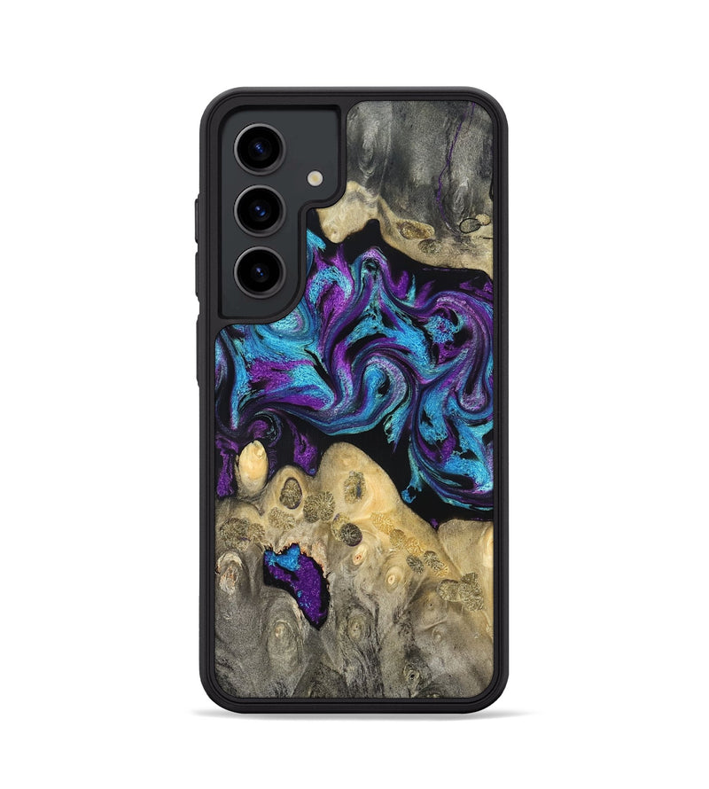 Galaxy S24 Wood Phone Case - Jesiah (Purple, 824945)