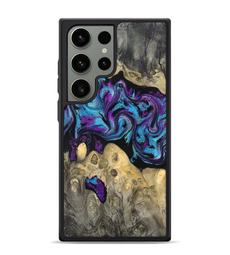 Galaxy S24 Ultra Wood Phone Case - Jesiah (Purple, 824945)