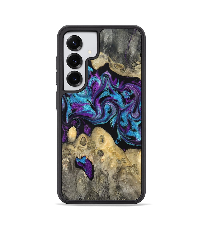 Galaxy S25 Wood Phone Case - Jesiah (Purple, 824945)