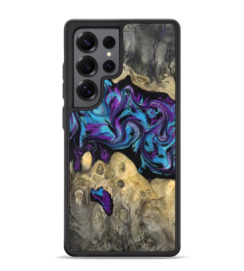 Galaxy S25 Ultra Wood Phone Case - Jesiah (Purple, 824945)