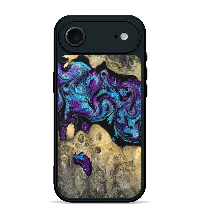 iPhone 17 Air Wood Phone Case - Jesiah (Purple, 824945)