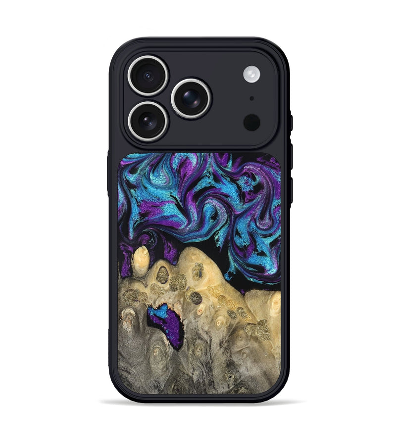 iPhone 17 Pro Wood Phone Case - Jesiah (Purple, 824945)