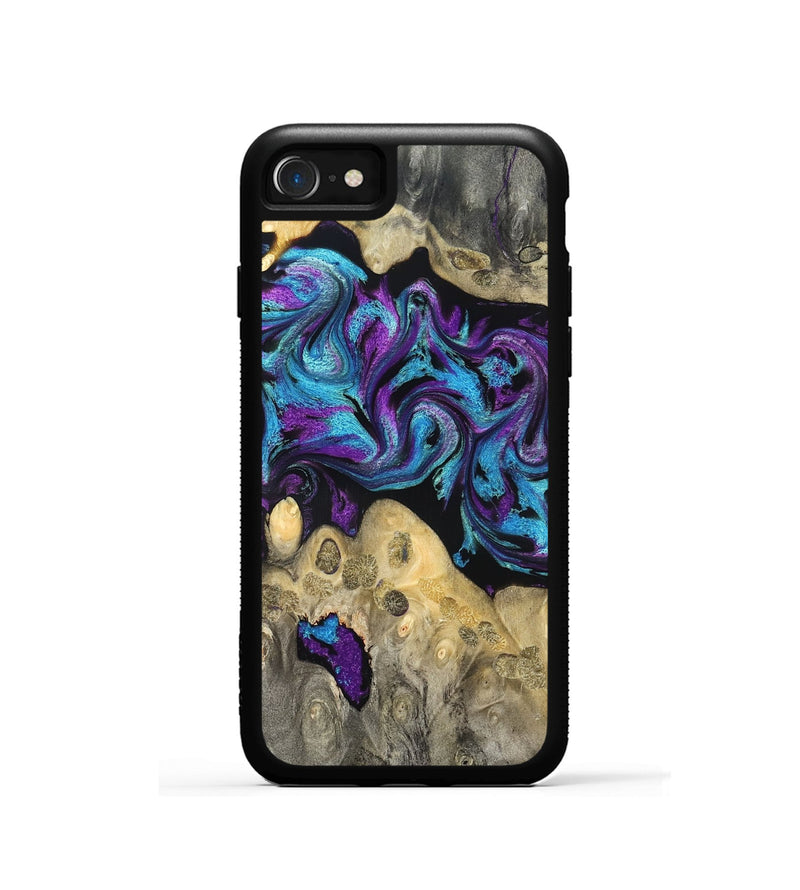 iPhone SE Wood Phone Case - Jesiah (Purple, 824945)