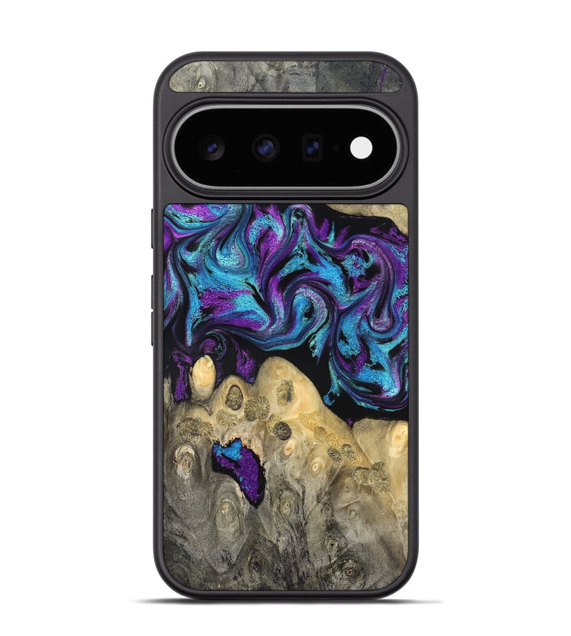 Pixel 11 Pro Wood Phone Case - Jesiah (Purple, 824945)