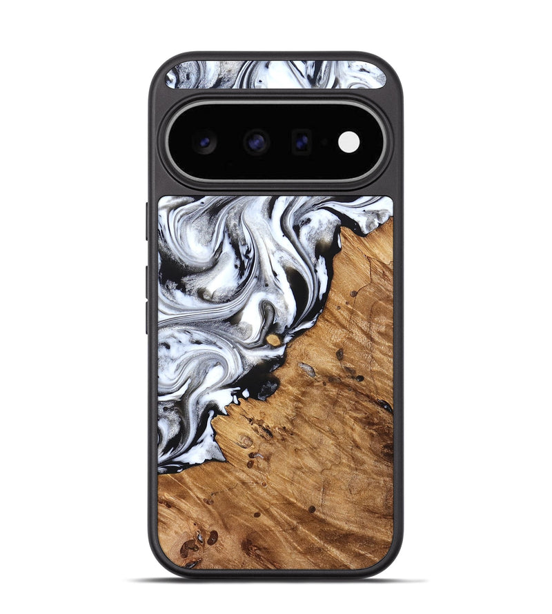 Pixel 11 Wood Phone Case - Robbie (Black & White, 824947)