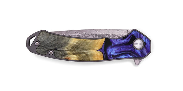 EDC Wood Pocket Knife - Jettie (Purple, 824951)