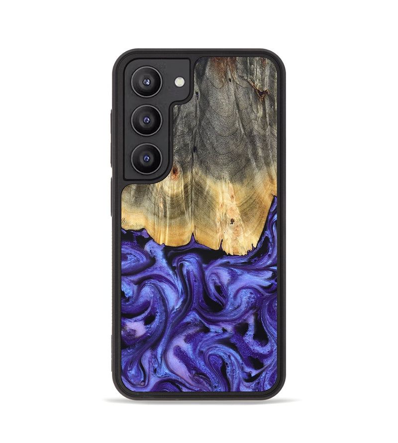 Galaxy S23 Wood Phone Case - Jettie (Purple, 824951)