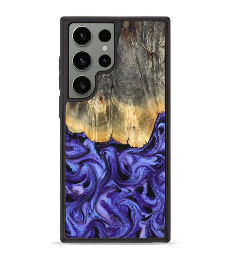 Galaxy S23 Ultra Wood Phone Case - Jettie (Purple, 824951)
