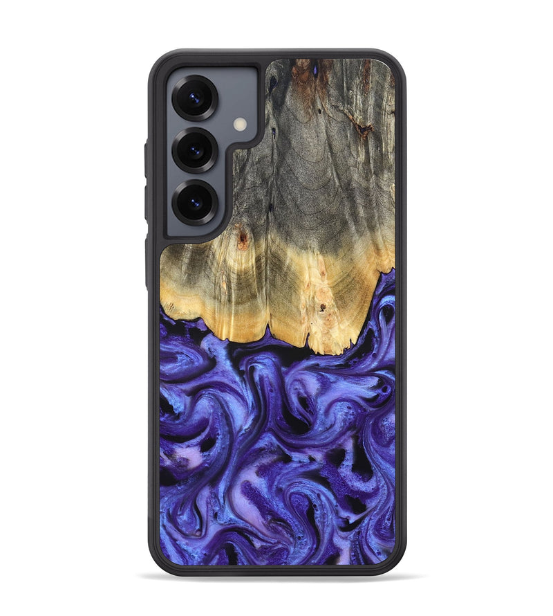 Galaxy S25 Plus Wood Phone Case - Jettie (Purple, 824951)