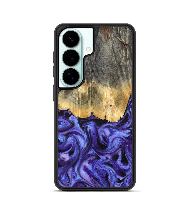 Galaxy S26 Wood Phone Case - Jettie (Purple, 824951)