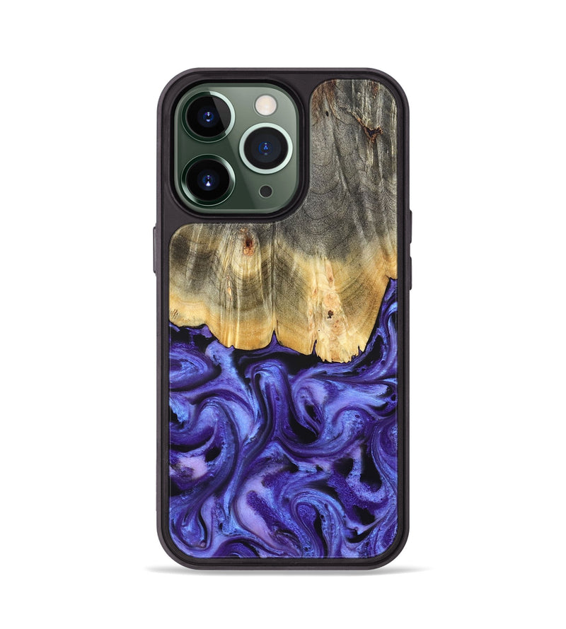 iPhone 13 Pro Wood Phone Case - Jettie (Purple, 824951)