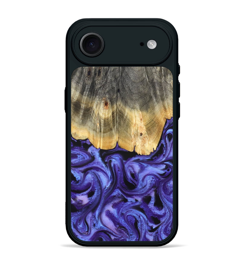 iPhone 17 Air Wood Phone Case - Jettie (Purple, 824951)