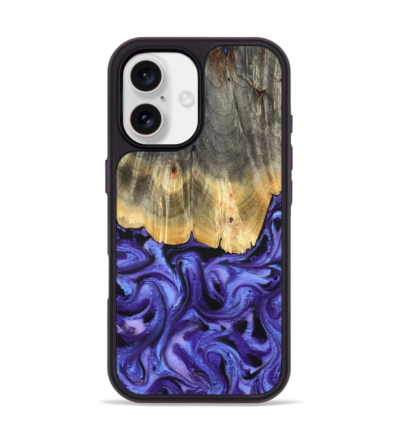 iPhone 17 Wood Phone Case - Jettie (Purple, 824951)