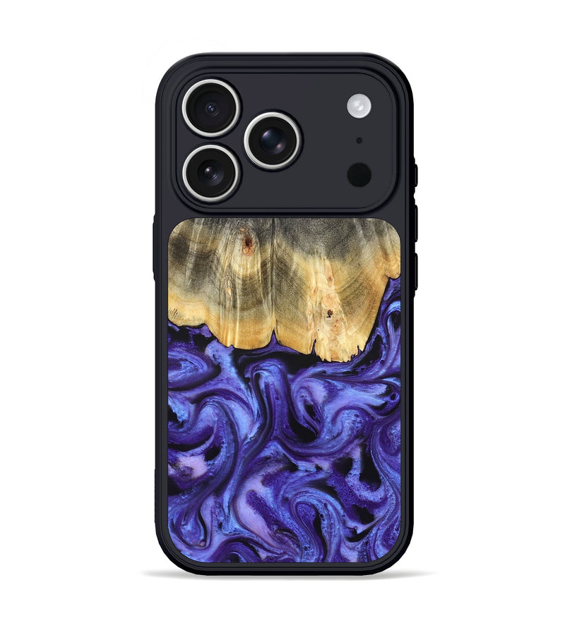 iPhone 17 Pro Wood Phone Case - Jettie (Purple, 824951)