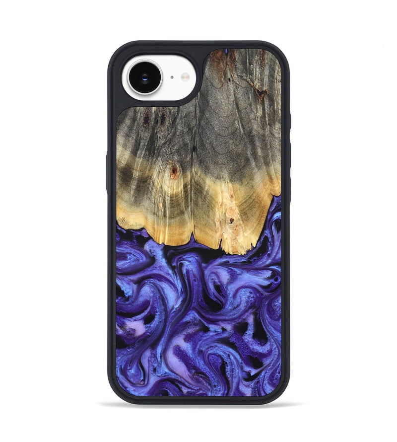 iPhone 17e Wood Phone Case - Jettie (Purple, 824951)