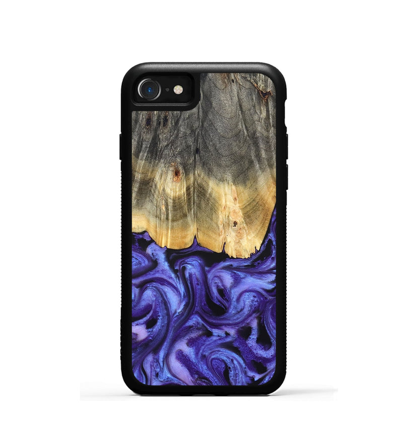 iPhone SE Wood Phone Case - Jettie (Purple, 824951)
