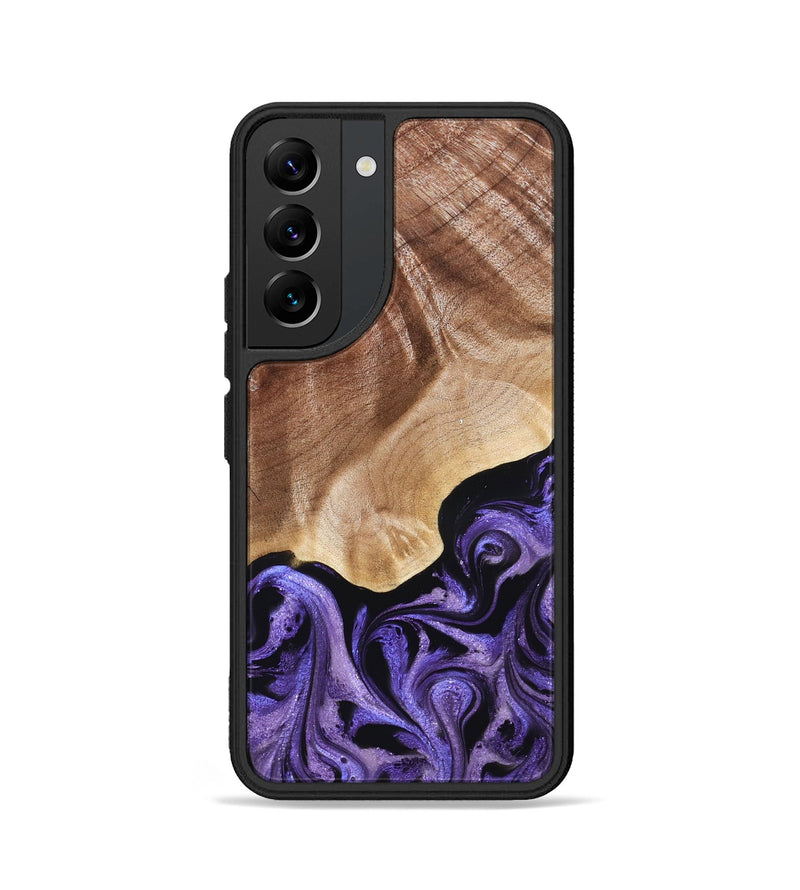 Galaxy S22 Wood Phone Case - Elmore (Purple, 824952)