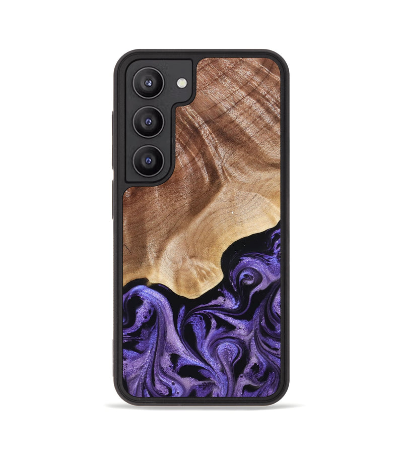 Galaxy S23 Wood Phone Case - Elmore (Purple, 824952)