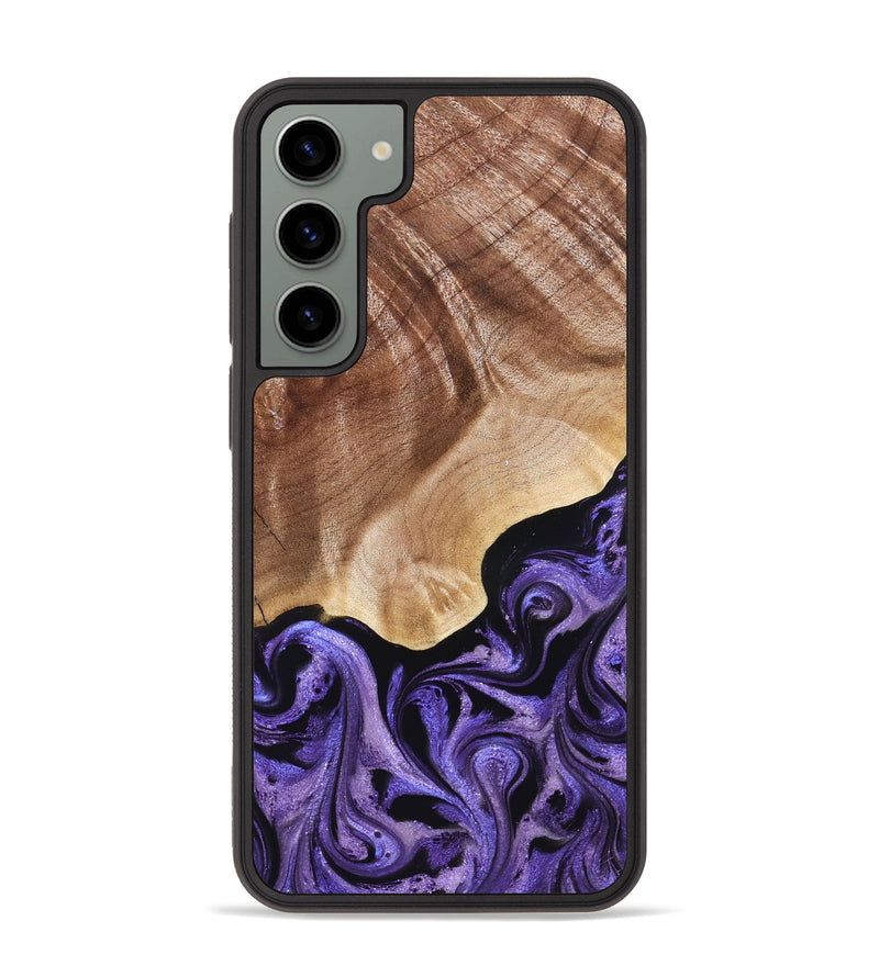 Galaxy S23 Plus Wood Phone Case - Elmore (Purple, 824952)