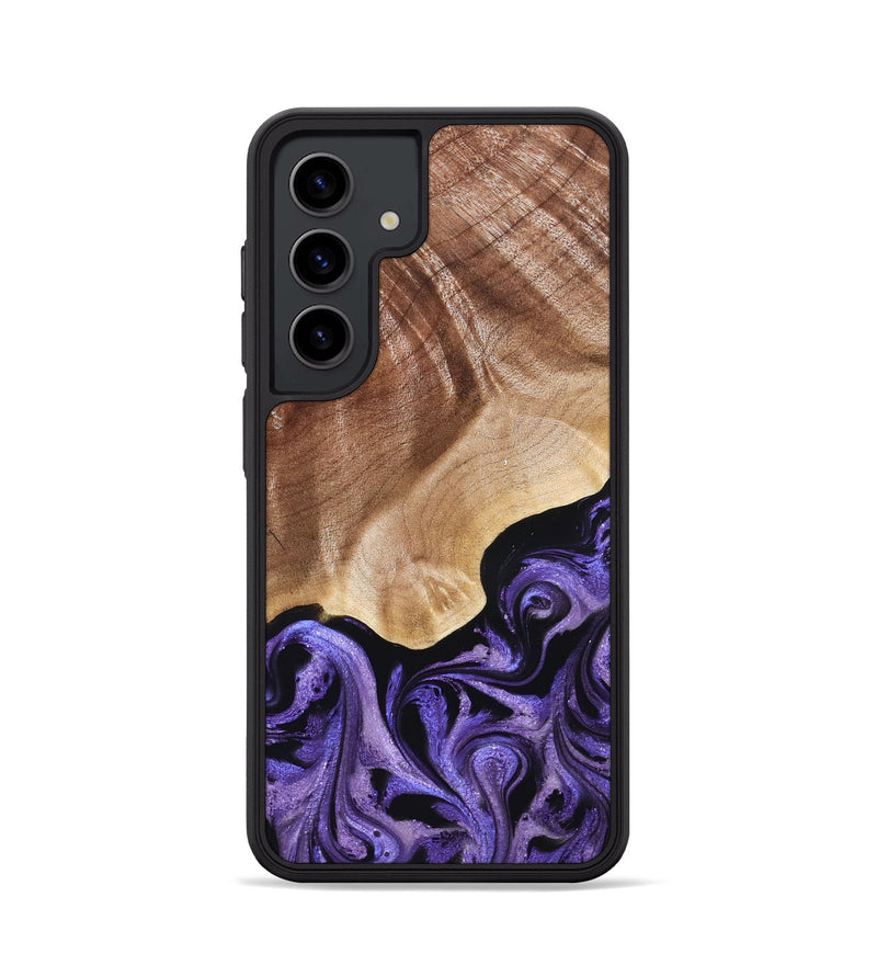 Galaxy S24 Wood Phone Case - Elmore (Purple, 824952)
