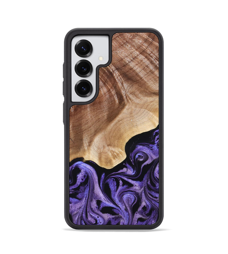 Galaxy S25 Wood Phone Case - Elmore (Purple, 824952)