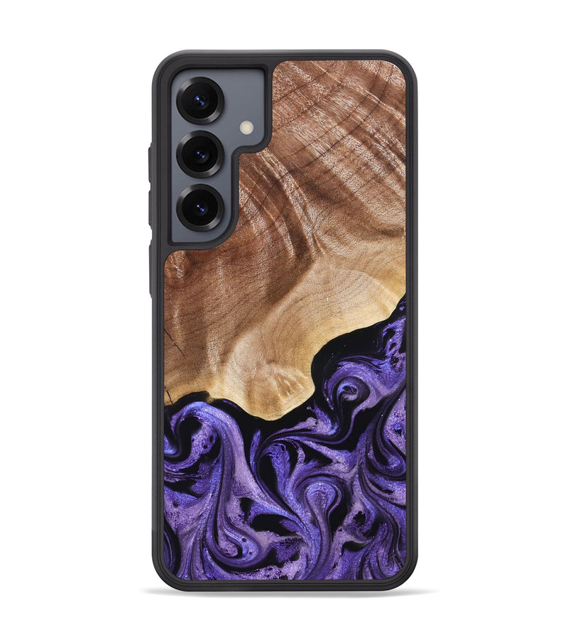 Galaxy S25 Plus Wood Phone Case - Elmore (Purple, 824952)