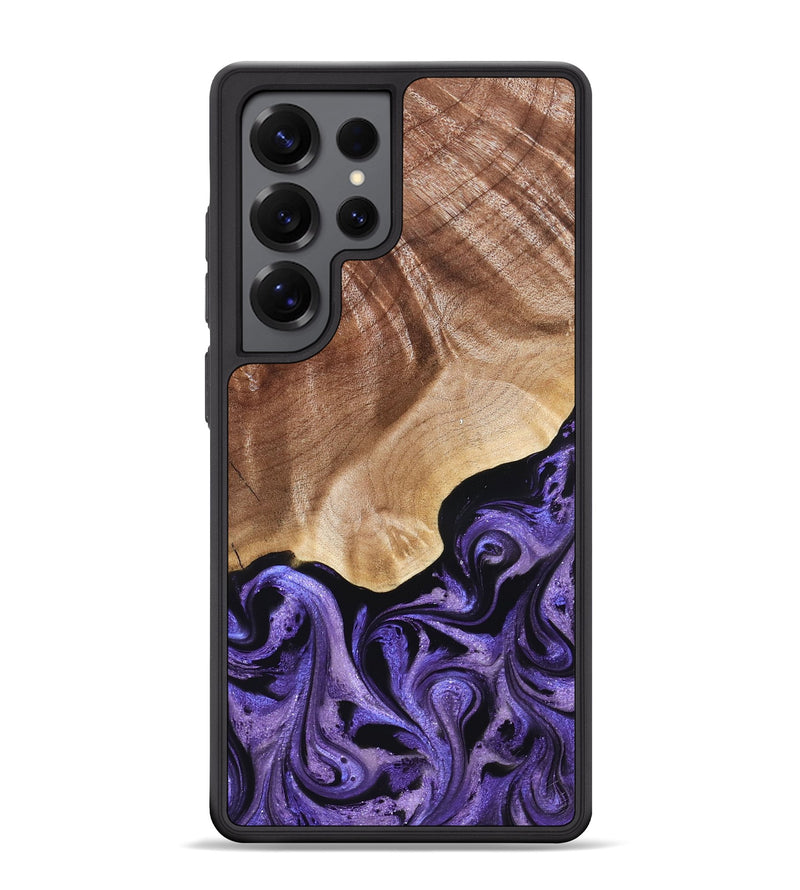 Galaxy S25 Ultra Wood Phone Case - Elmore (Purple, 824952)
