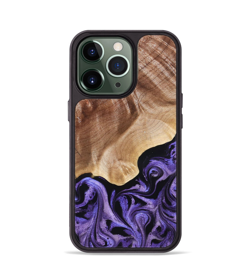 iPhone 13 Pro Wood Phone Case - Elmore (Purple, 824952)