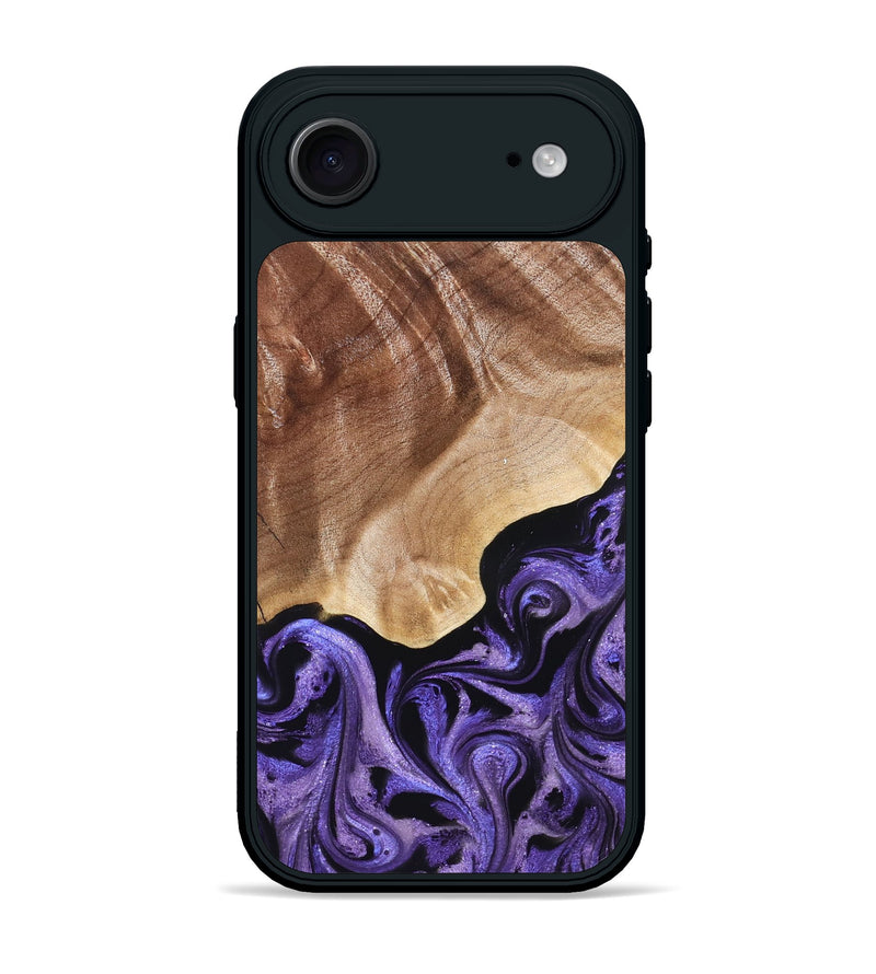 iPhone 17 Air Wood Phone Case - Elmore (Purple, 824952)