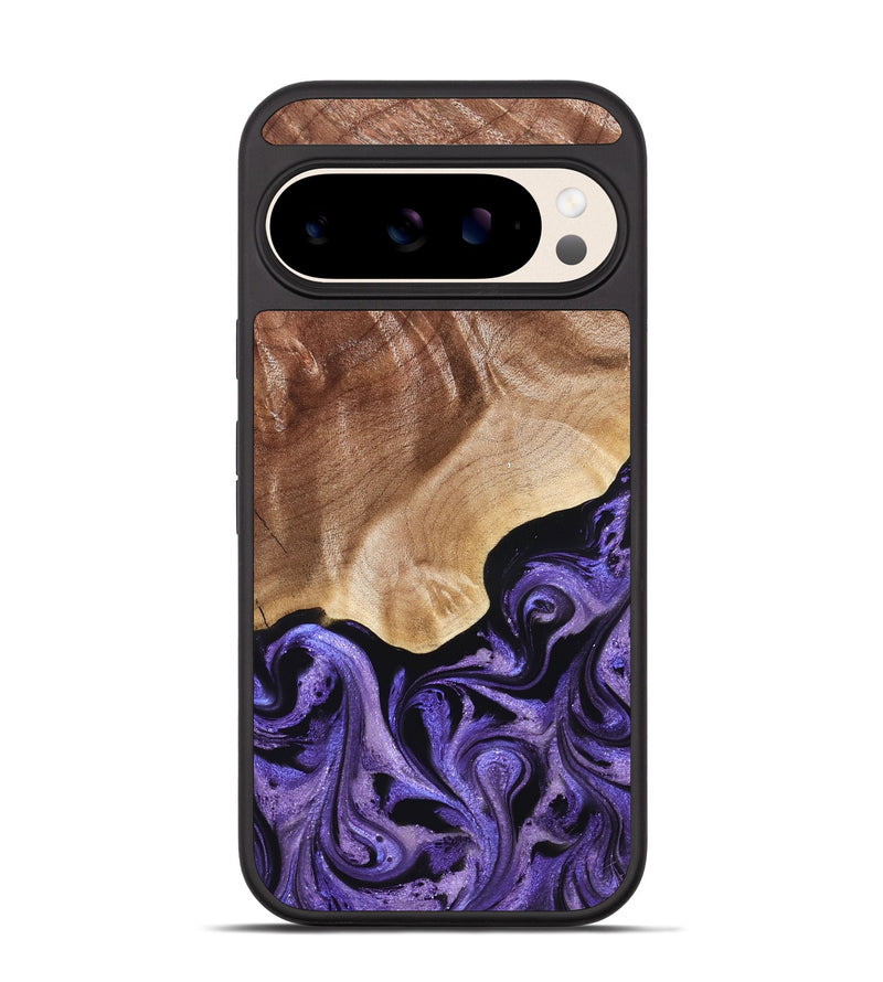 Pixel 10 Wood Phone Case - Elmore (Purple, 824952)