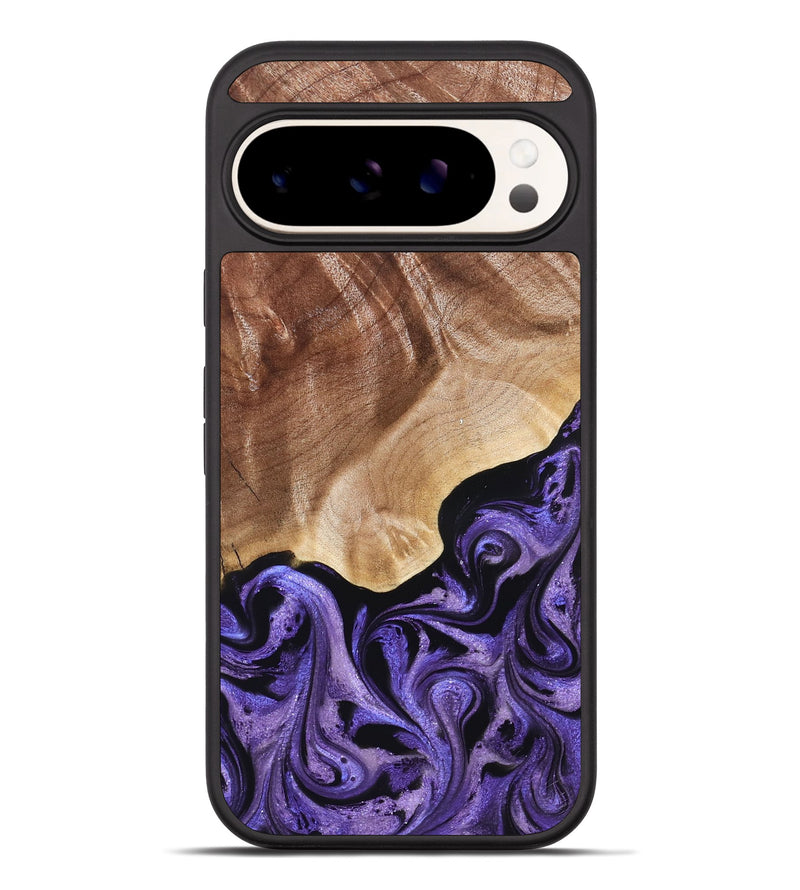 Pixel 10 Pro XL Wood Phone Case - Elmore (Purple, 824952)