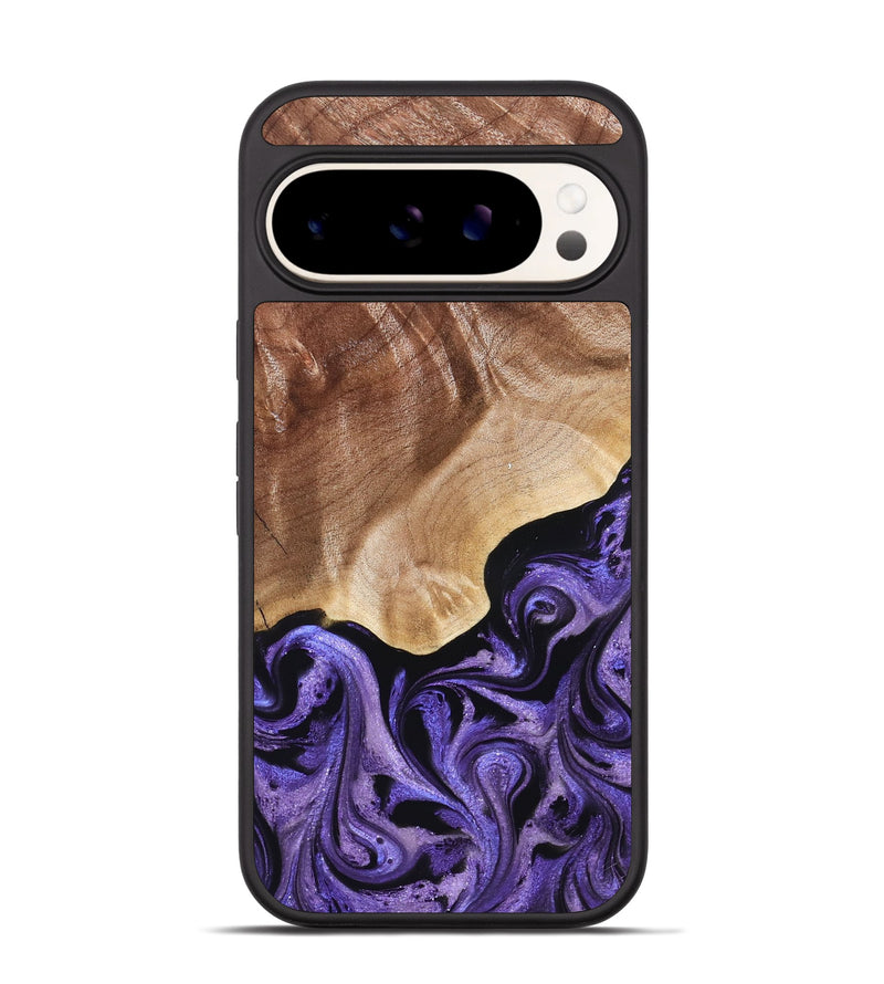 Pixel 9 Wood Phone Case - Elmore (Purple, 824952)
