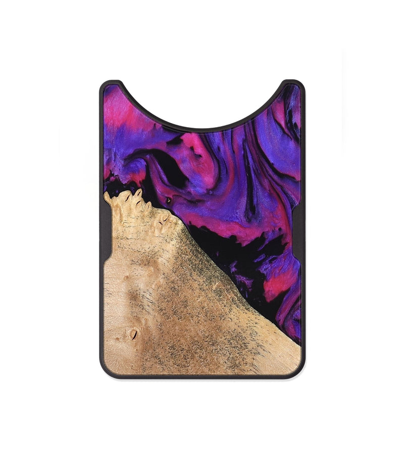 Alloy Wood Wallet - Zola (Purple, 824953)