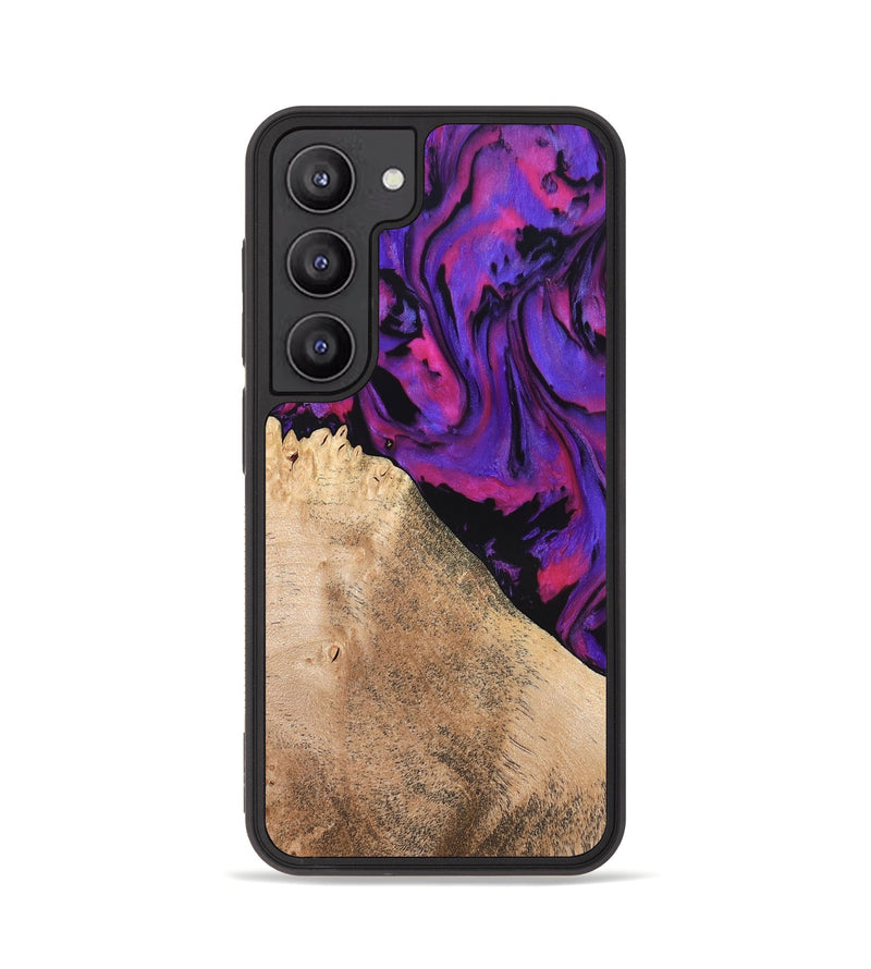Galaxy S23 Wood Phone Case - Zola (Purple, 824953)
