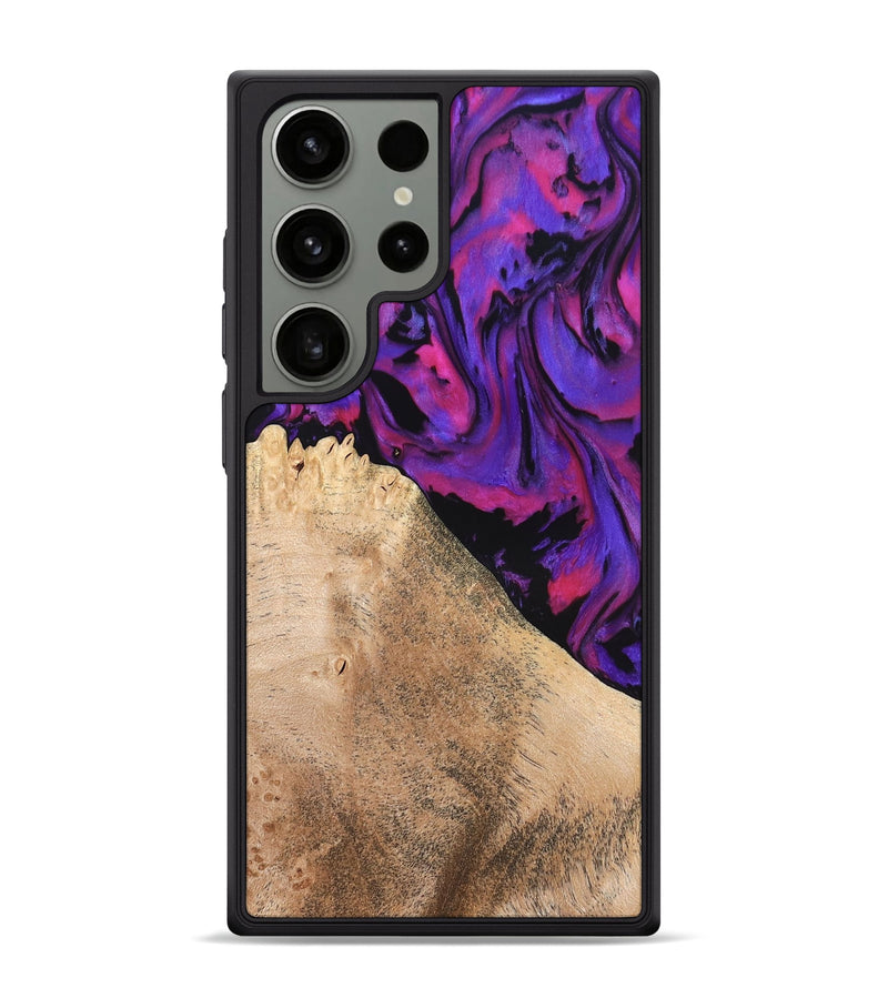 Galaxy S24 Ultra Wood Phone Case - Zola (Purple, 824953)