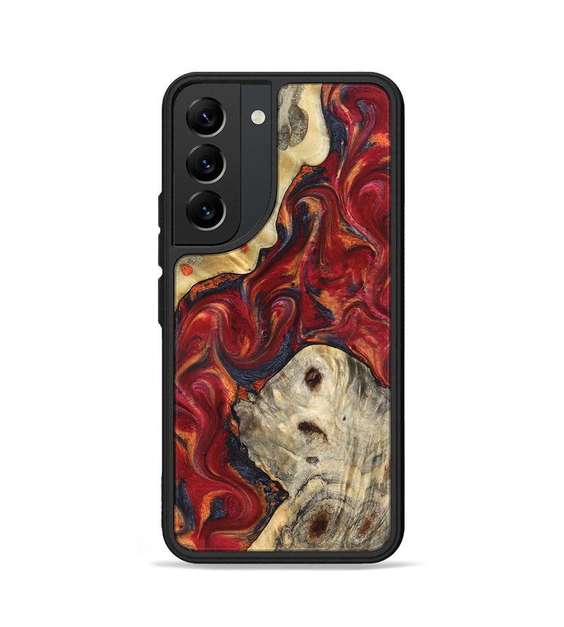 Galaxy S22 Wood Phone Case - Verona (Red, 824955)