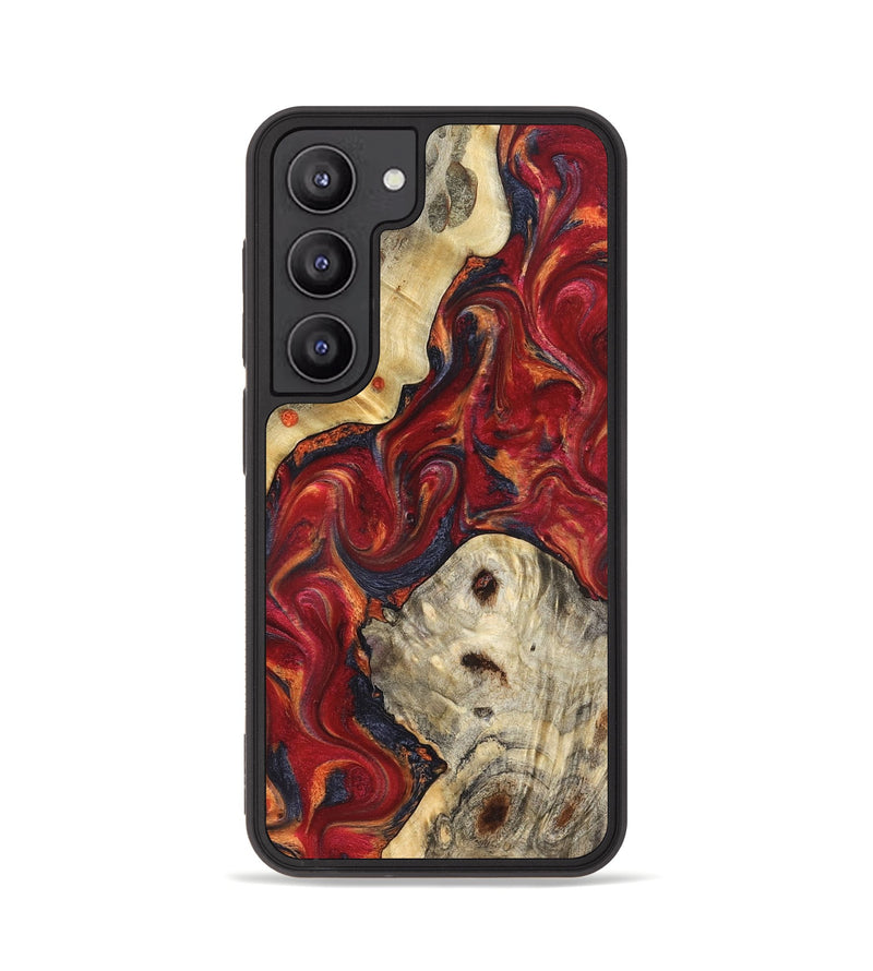 Galaxy S23 Wood Phone Case - Verona (Red, 824955)