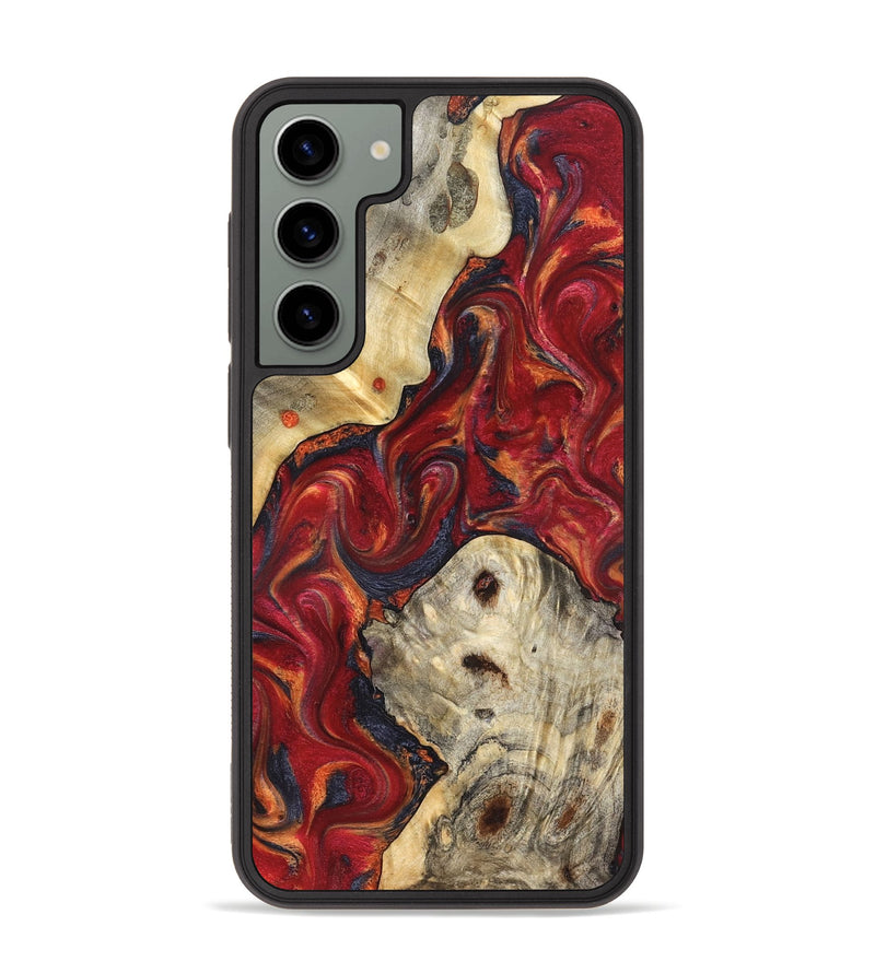 Galaxy S23 Plus Wood Phone Case - Verona (Red, 824955)
