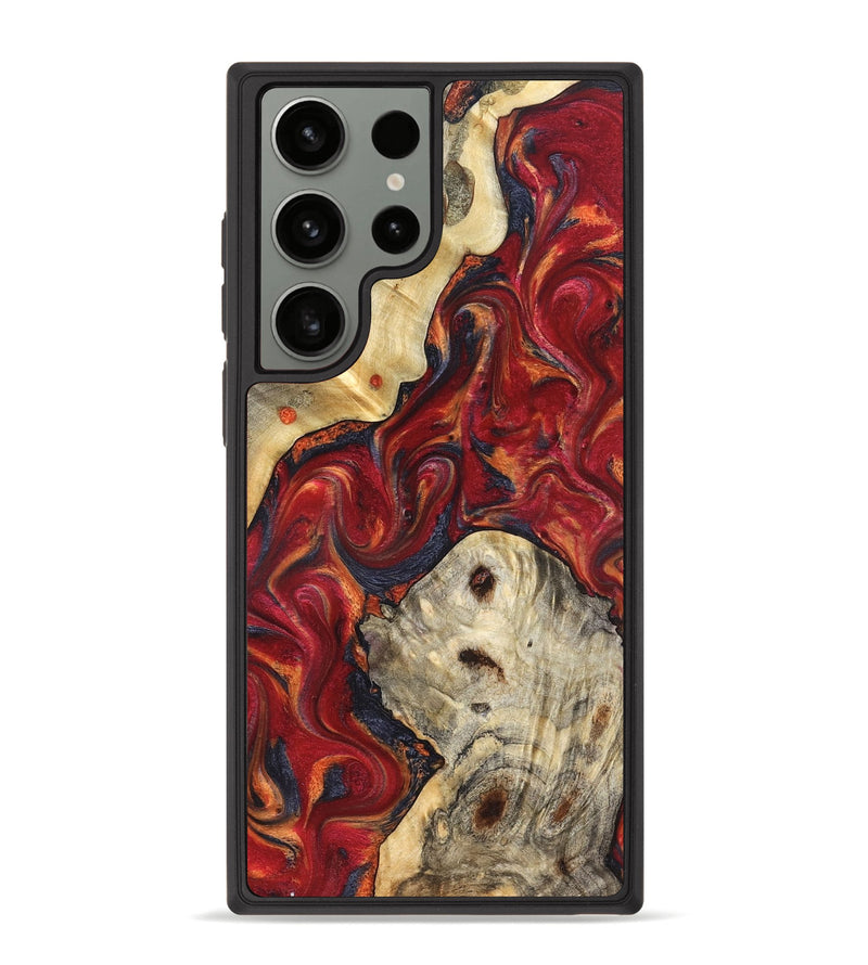 Galaxy S23 Ultra Wood Phone Case - Verona (Red, 824955)