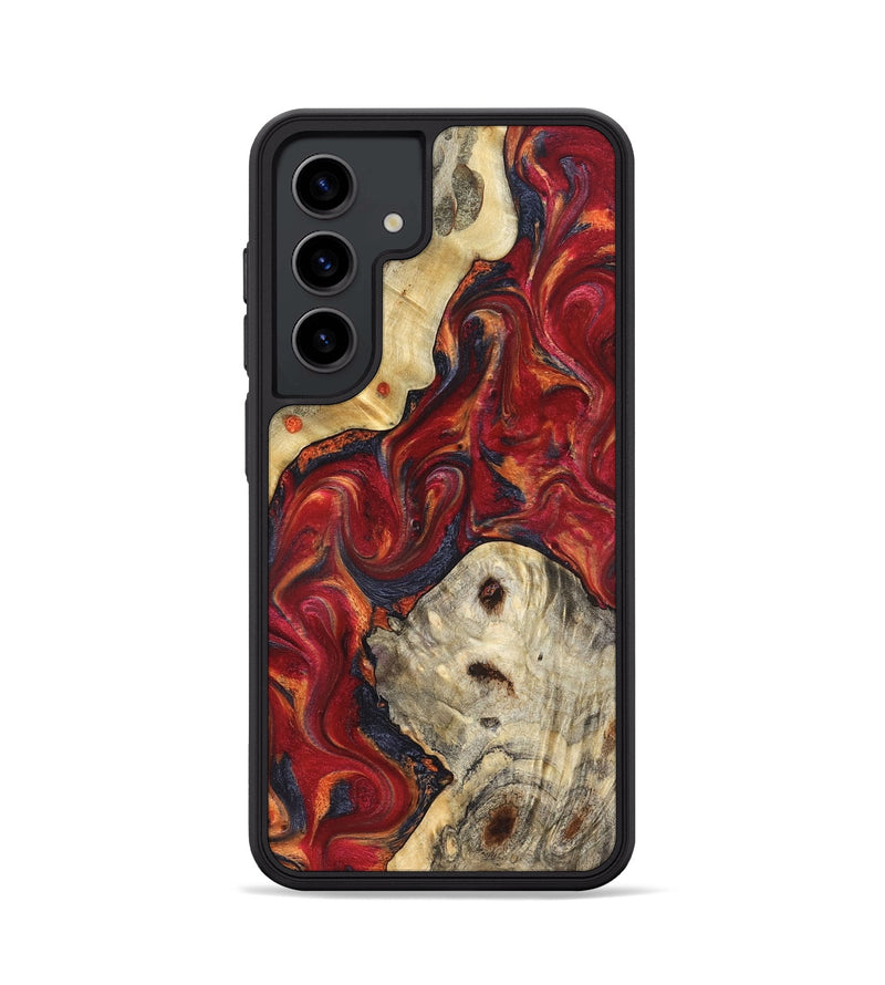 Galaxy S24 Wood Phone Case - Verona (Red, 824955)