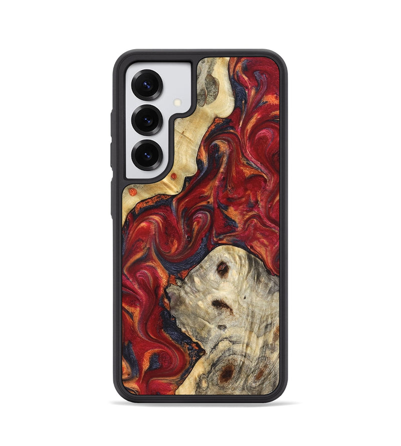 Galaxy S25 Wood Phone Case - Verona (Red, 824955)