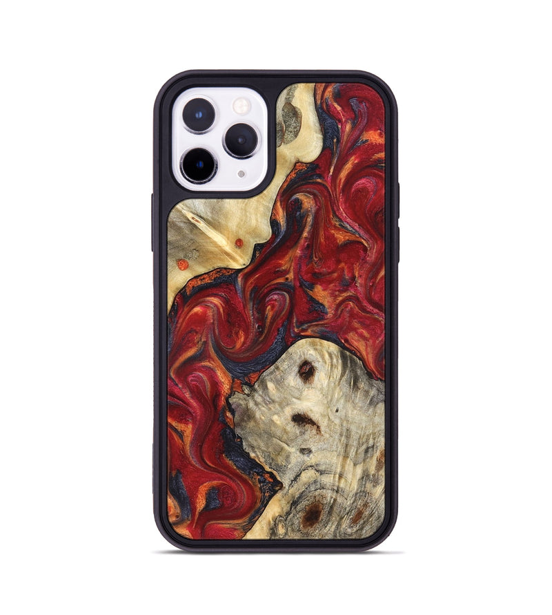 iPhone 11 Pro Wood Phone Case - Verona (Red, 824955)