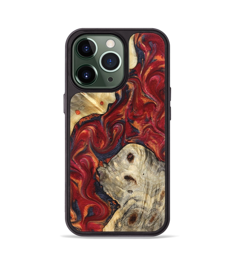 iPhone 13 Pro Wood Phone Case - Verona (Red, 824955)