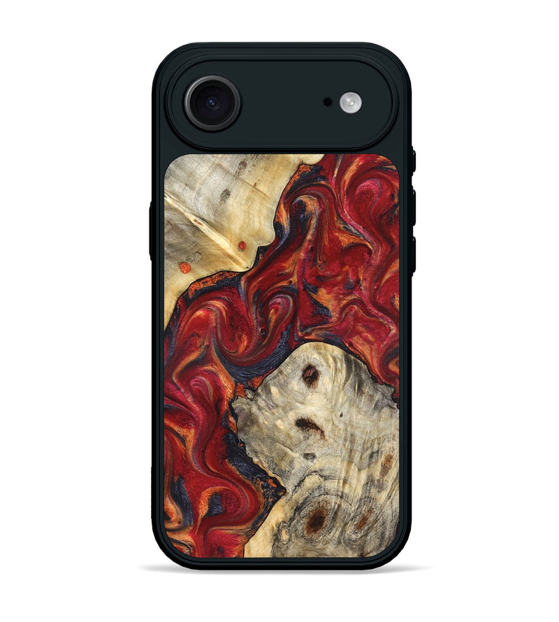 iPhone 17 Air Wood Phone Case - Verona (Red, 824955)