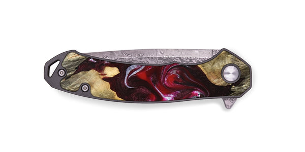 EDC Wood Pocket Knife - Ensley (Red, 824960)