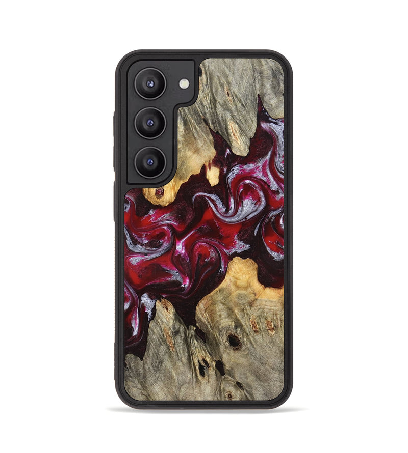 Galaxy S23 Wood Phone Case - Ensley (Red, 824960)