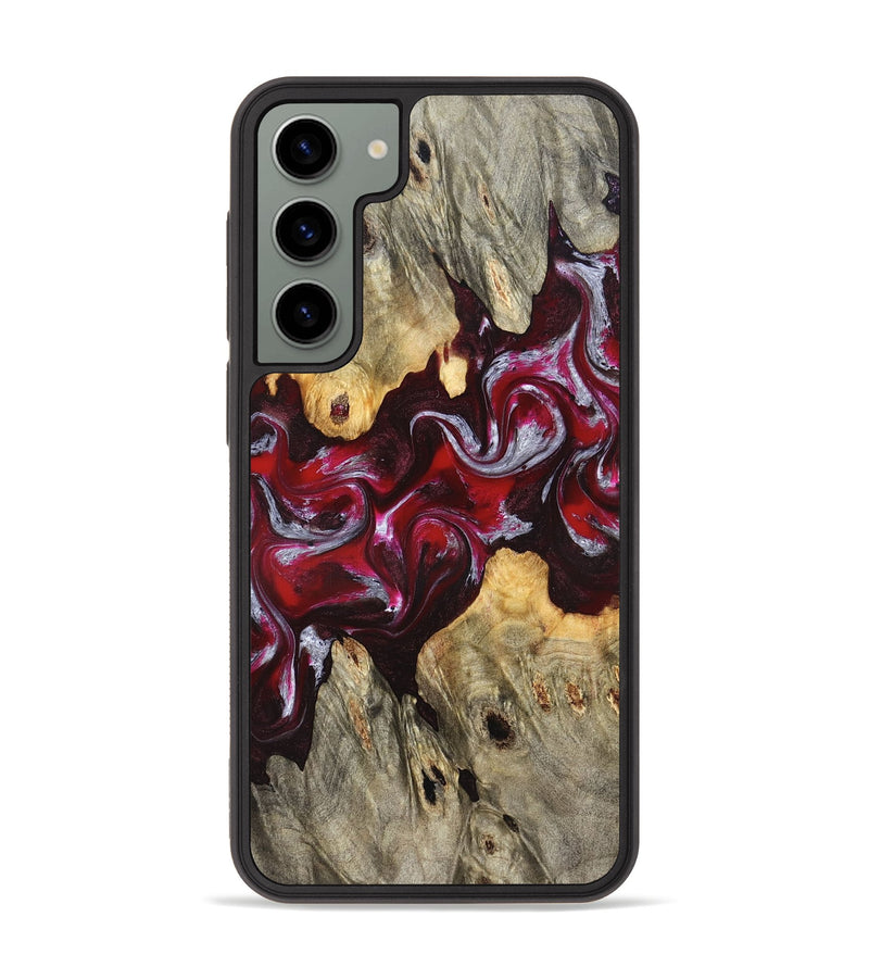 Galaxy S23 Plus Wood Phone Case - Ensley (Red, 824960)