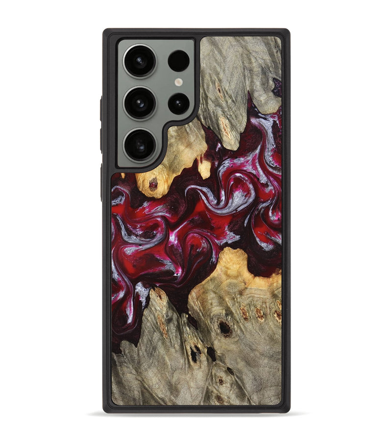 Galaxy S23 Ultra Wood Phone Case - Ensley (Red, 824960)