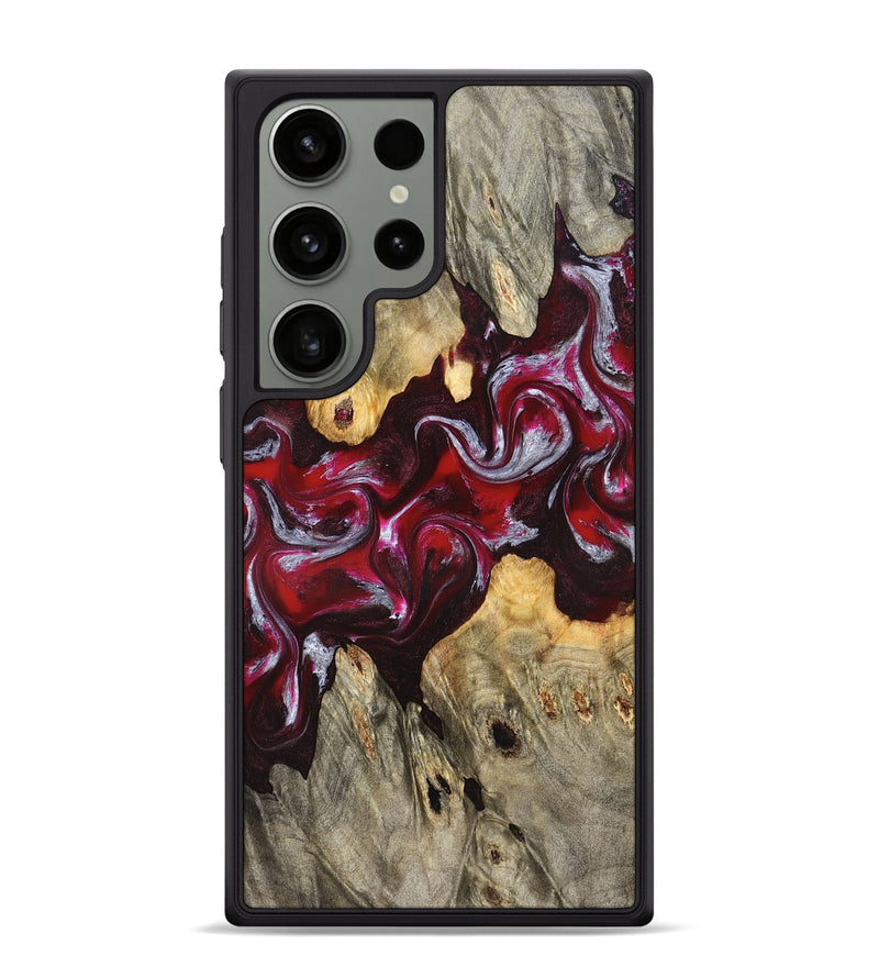 Galaxy S24 Ultra Wood Phone Case - Ensley (Red, 824960)