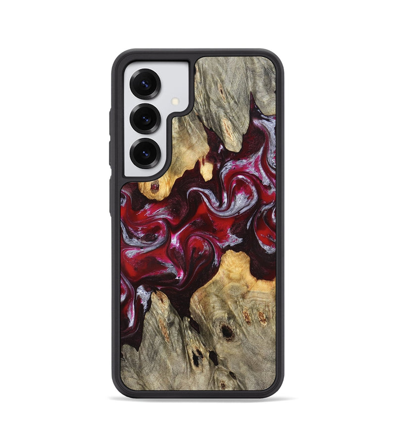Galaxy S25 Wood Phone Case - Ensley (Red, 824960)